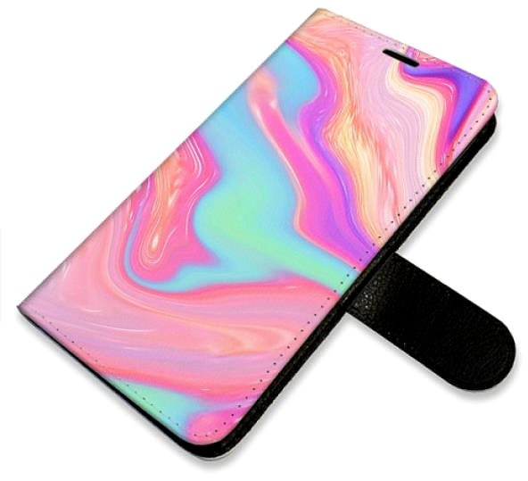 Kryt na mobil iSaprio flip puzdro Abstract Paint 07 pre iPhone 13 mini ...