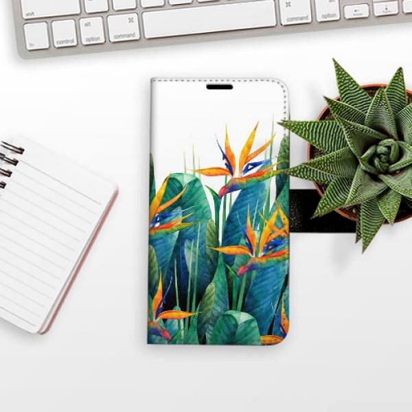 Kryt na mobil iSaprio flip puzdro Exotic Flowers 02 pre iPhone 13 mini ...