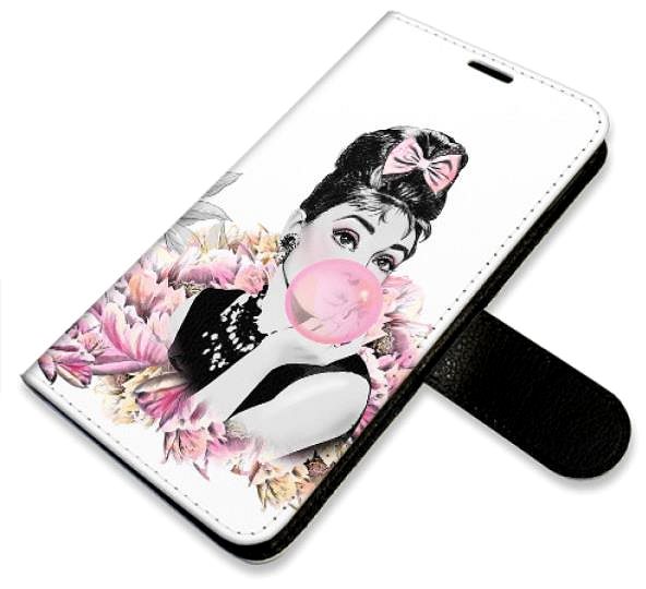 Kryt na mobil iSaprio flip puzdro Girl with bubble pre iPhone 13 mini ...