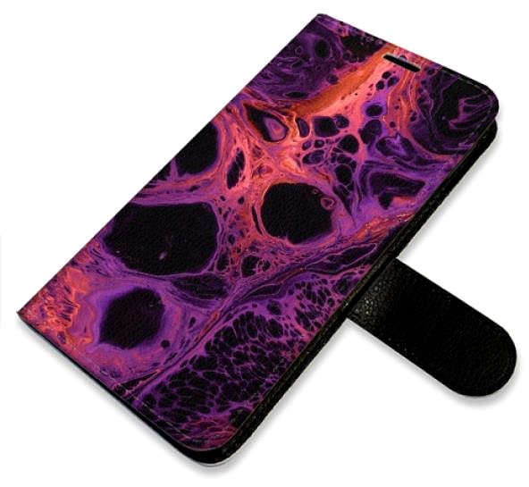 Kryt na mobil iSaprio flip puzdro Abstract Dark 02 na iPhone 13 Pro ...