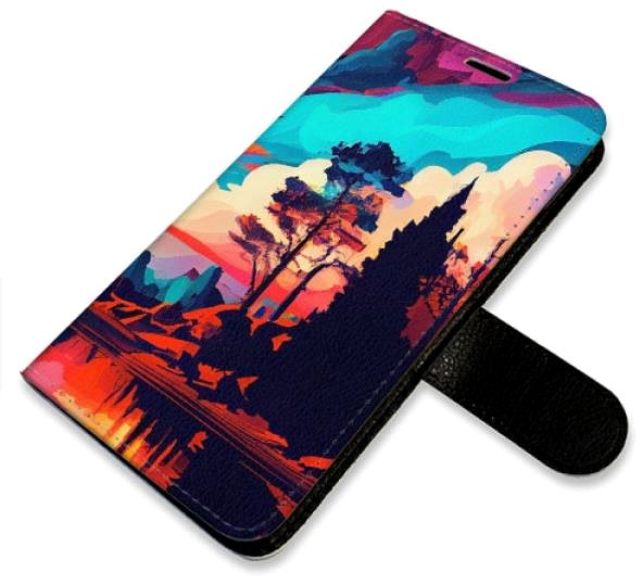 Kryt na mobil iSaprio flip puzdro Colorful Mountains 02 pre iPhone 13 Pro ...