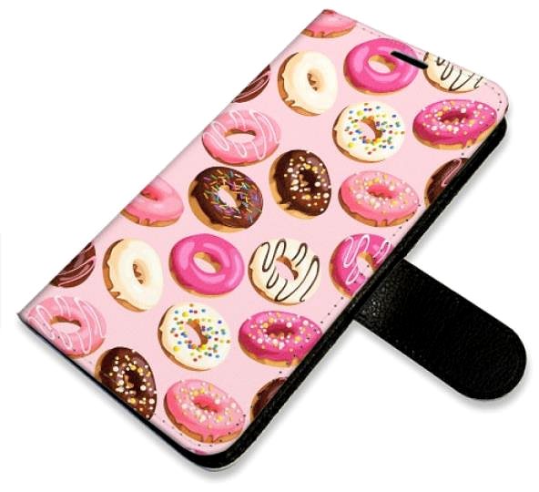 Kryt na mobil iSaprio flip puzdro Donuts Pattern 03 na iPhone 13 Pro ...