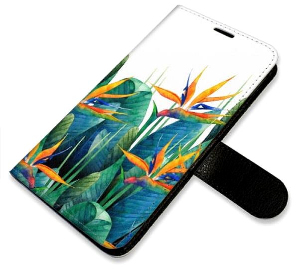 Kryt na mobil iSaprio flip puzdro Exotic Flowers 02 pre iPhone 14 ...