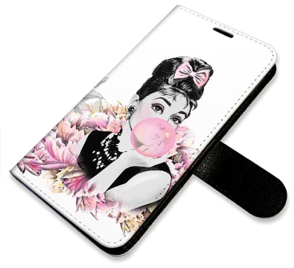Kryt na mobil iSaprio flip puzdro Girl with bubble pre iPhone 14 ...