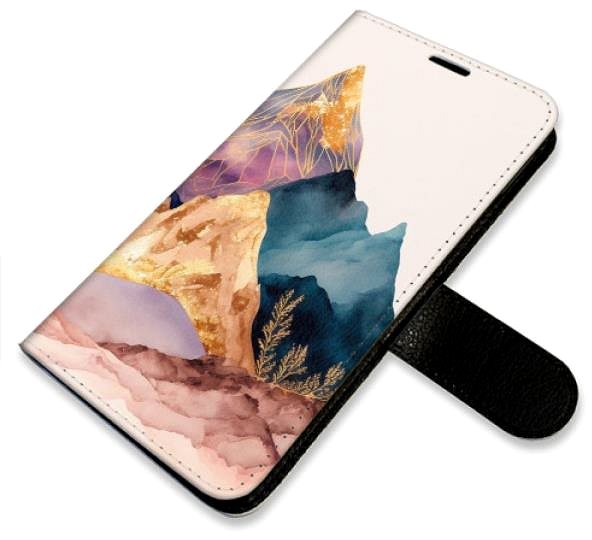 Kryt na mobil iSaprio flip puzdro Beautiful Mountains pre iPhone 14 Plus ...