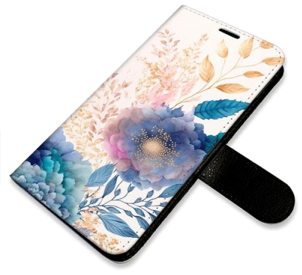 Kryt na mobil iSaprio flip puzdro Ornamental Flowers 03 na iPhone 14 Pro Max ...