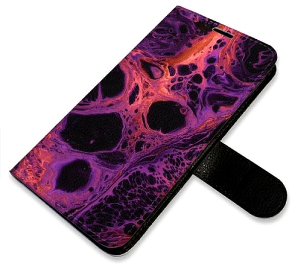 Kryt na mobil iSaprio flip puzdro Abstract Dark 02 pre iPhone 5/5S/SE ...
