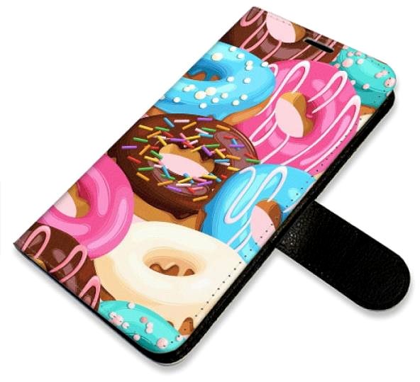 Kryt na mobil iSaprio flip puzdro Donuts Pattern 02 pre iPhone 5/5S/SE ...