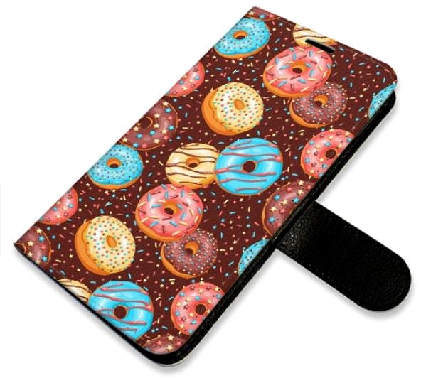 Kryt na mobil iSaprio flip puzdro Donuts Pattern na iPhone 5/5S/SE ...