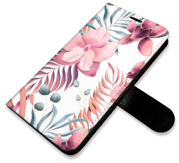 Kryt na mobil iSaprio flip puzdro Pink Flowers 02 pre iPhone 5/5S/SE ...