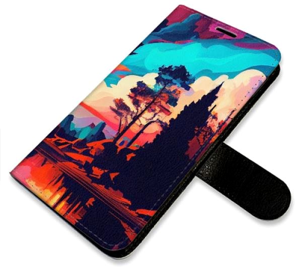 Kryt na mobil iSaprio flip puzdro Colorful Mountains 02 pre iPhone 6/6S ...