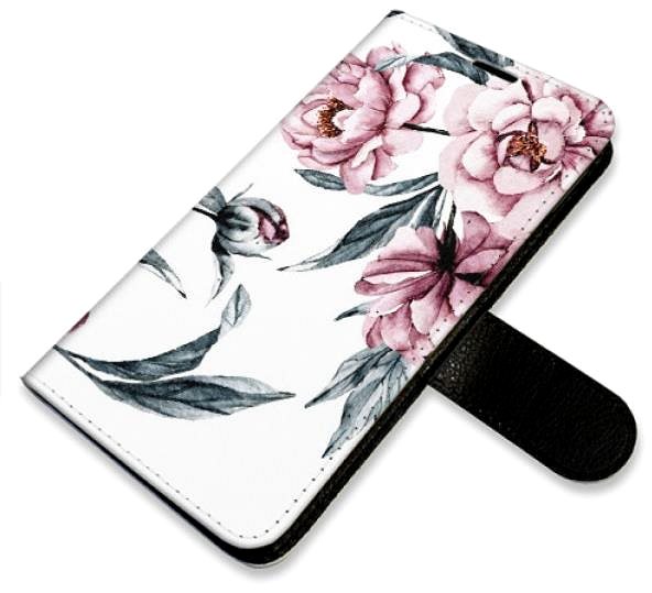 Kryt na mobil iSaprio flip puzdro Pink Flowers pre iPhone 6/6S ...