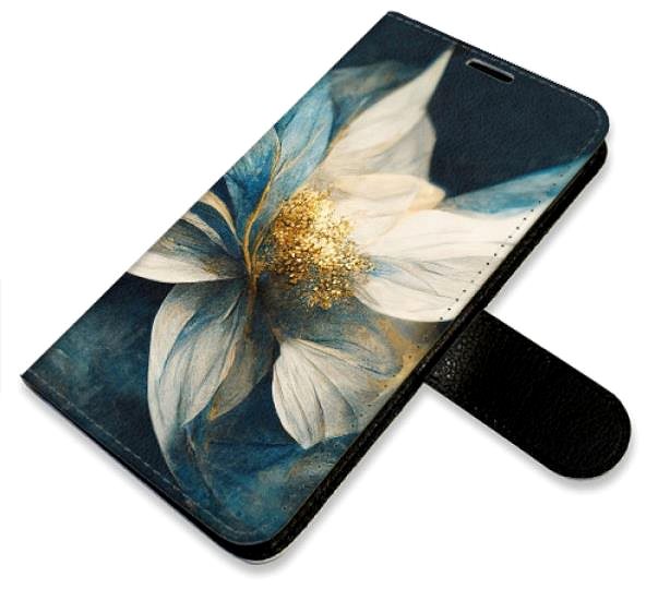 Kryt na mobil iSaprio flip puzdro Gold Flowers na iPhone 7 Plus ...