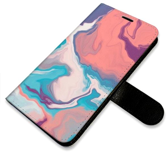 Kryt na mobil iSaprio flip puzdro Abstract Paint 06 pre iPhone X/XS ...