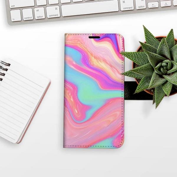 Kryt na mobil iSaprio flip puzdro Abstract Paint 07 na iPhone X/XS ...