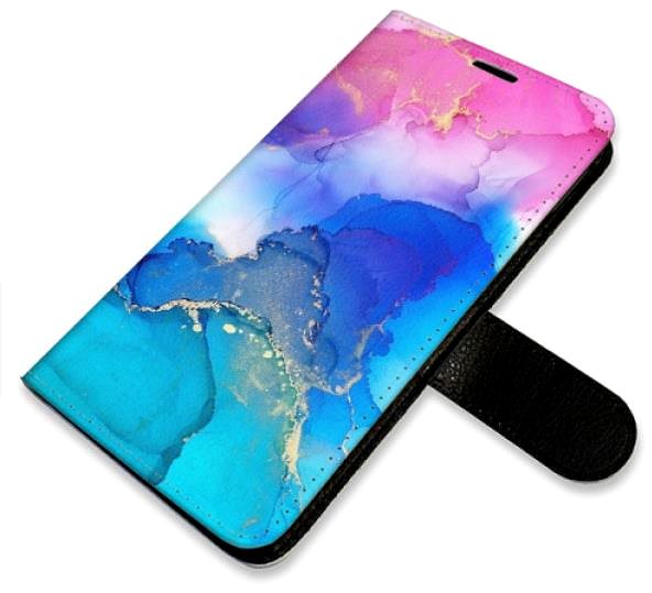 Kryt na mobil iSaprio flip puzdro BluePink Paint na Samsung Galaxy A12 ...