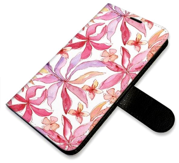 Kryt na mobil iSaprio flip pouzdro Flower Pattern 10 pro Samsung Galaxy A12 ...