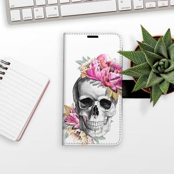 Kryt na mobil iSaprio flip puzdro Crazy Skull pre Samsung Galaxy A20e ...