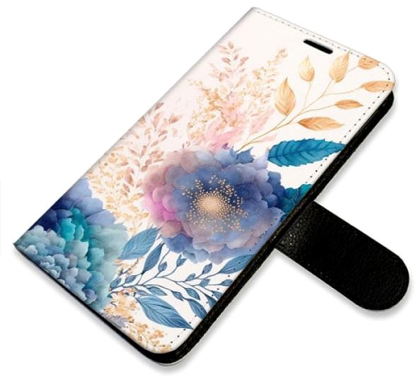 Kryt na mobil iSaprio flip puzdro Ornamental Flowers 03 pre Samsung Galaxy A20e ...