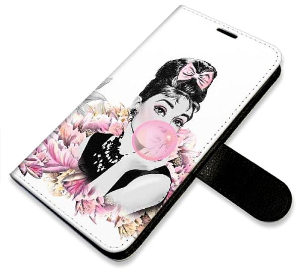 Kryt na mobil iSaprio flip puzdro Girl with bubble pre Samsung Galaxy A33 5G ...