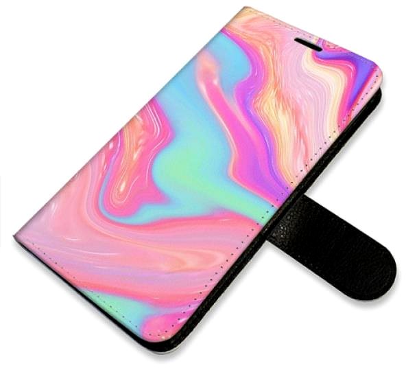 Kryt na mobil iSaprio flip puzdro Abstract Paint 07 pre Samsung Galaxy A34 5G ...