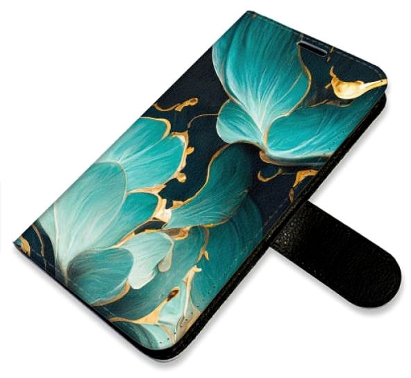 Kryt na mobil iSaprio flip puzdro Blue Flowers 02 na Samsung Galaxy A34 5G ...