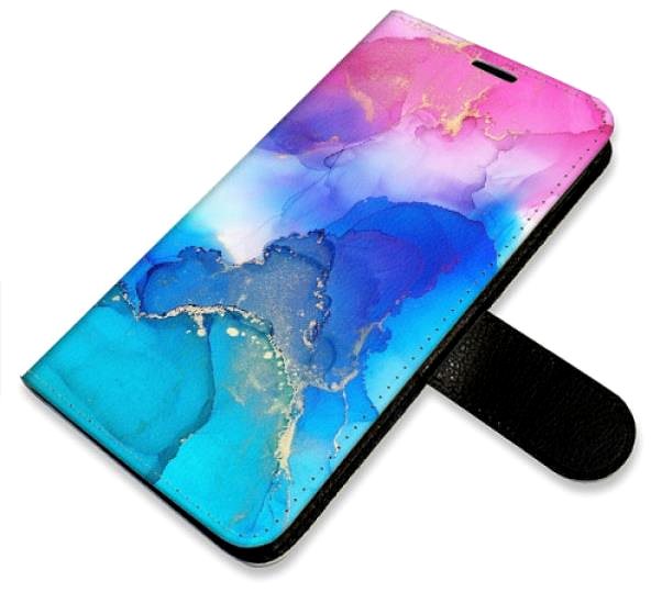 Kryt na mobil iSaprio flip pouzdro BluePink Paint pro Samsung Galaxy A34 5G ...