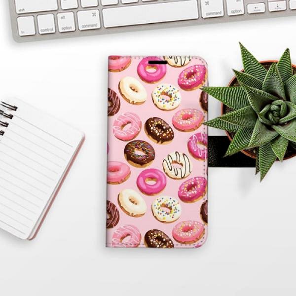 Kryt na mobil iSaprio flip puzdro Donuts Pattern 03 na Samsung Galaxy A34 5G ...