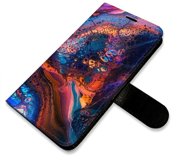Kryt na mobil iSaprio flip puzdro Magical Paint na Samsung Galaxy A34 5G ...