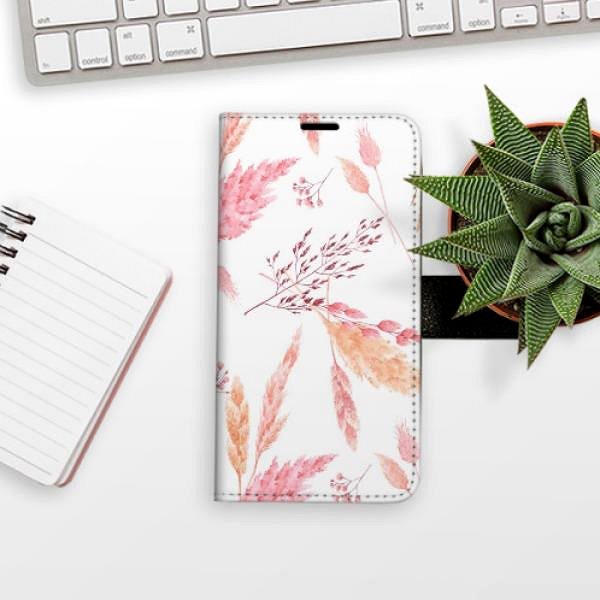Kryt na mobil iSaprio flip puzdro Ornamental Flowers na Samsung Galaxy A34 5G ...