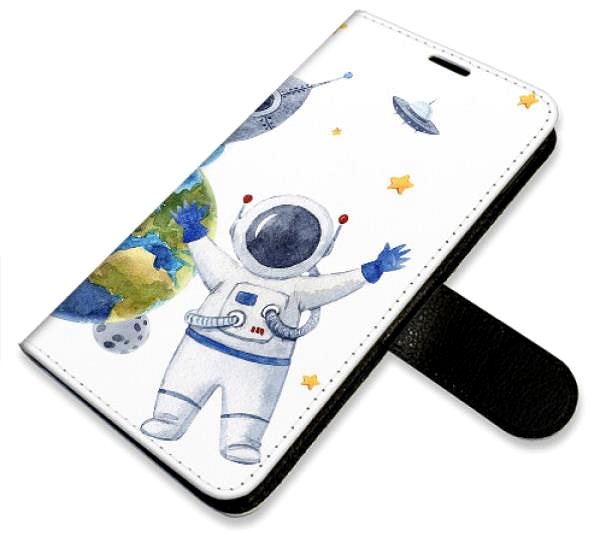 Kryt na mobil iSaprio flip puzdro Space 06 pre Samsung Galaxy A34 5G ...