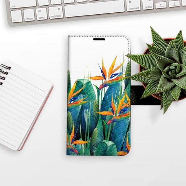 Kryt na mobil iSaprio flip puzdro Exotic Flowers 02 pre Samsung Galaxy A41 ...