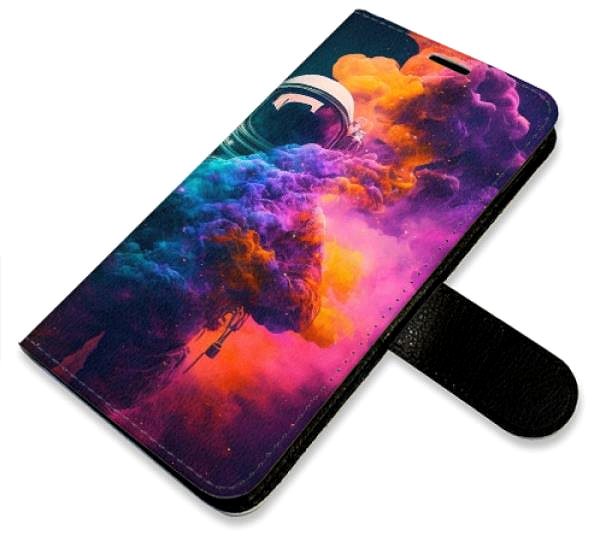 Kryt na mobil iSaprio flip puzdro Astronaut in Colours 02 na Samsung Galaxy A52/A52 5G / A52s ...