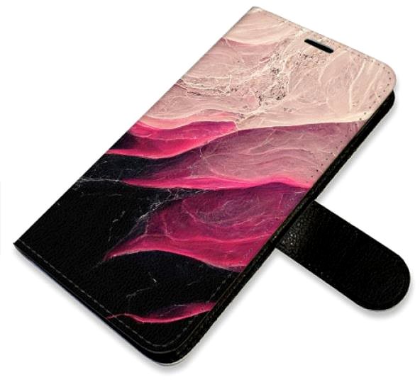 Kryt na mobil iSaprio flip puzdro BlackPink Marble pre Samsung Galaxy A52/A52 5G/A52s ...