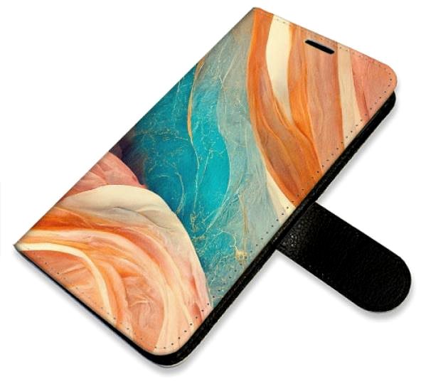 Kryt na mobil iSaprio flip puzdro Blue and Orange na Samsung Galaxy A52/A52 5G/A52s ...