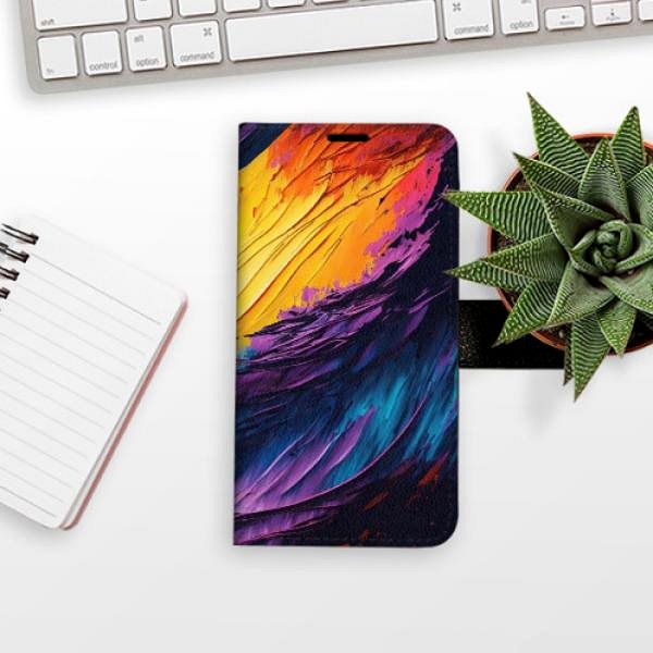 Kryt na mobil iSaprio flip puzdro Fire Paint na Samsung Galaxy A54 5G ...