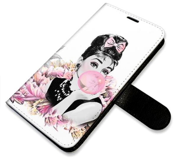 Kryt na mobil iSaprio flip puzdro Girl with bubble pre Samsung Galaxy M53 5G ...