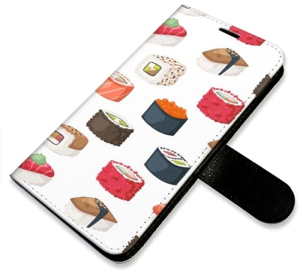 Kryt na mobil iSaprio flip puzdro Sushi Pattern 02 na Samsung Galaxy M53 5G ...