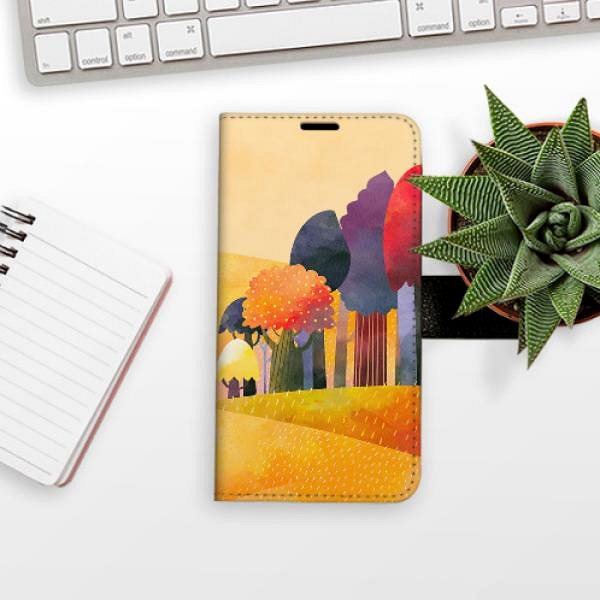 Kryt na mobil iSaprio flip puzdro Autumn Forest pre Samsung Galaxy S10 ...