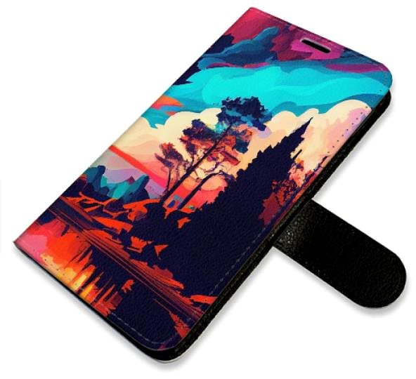 Kryt na mobil iSaprio flip puzdro Colorful Mountains 02 pre Samsung Galaxy S23+ 5G ...