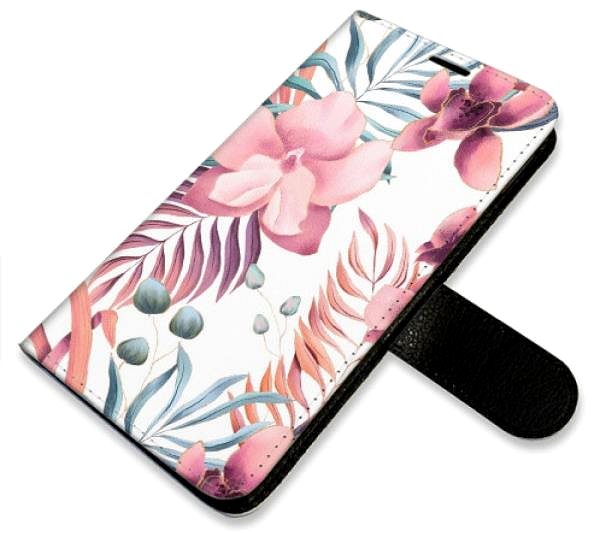 Kryt na mobil iSaprio flip puzdro Pink Flowers 02 pre Samsung Galaxy S23+ 5G ...