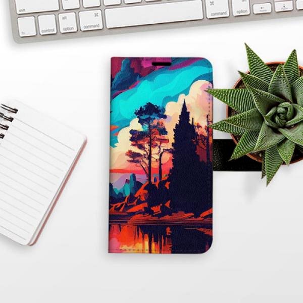Kryt na mobil iSaprio flip puzdro Colorful Mountains 02 na Vivo Y21/Y21s/Y33s ...