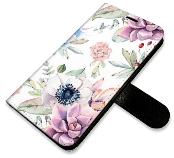 Kryt na mobil iSaprio flip puzdro Succulents Pattern pre Xiaomi 13 Lite ...