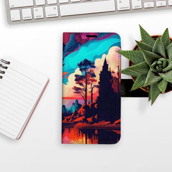 Kryt na mobil iSaprio flip pouzdro Colorful Mountains 02 pro Xiaomi Redmi 8 ...