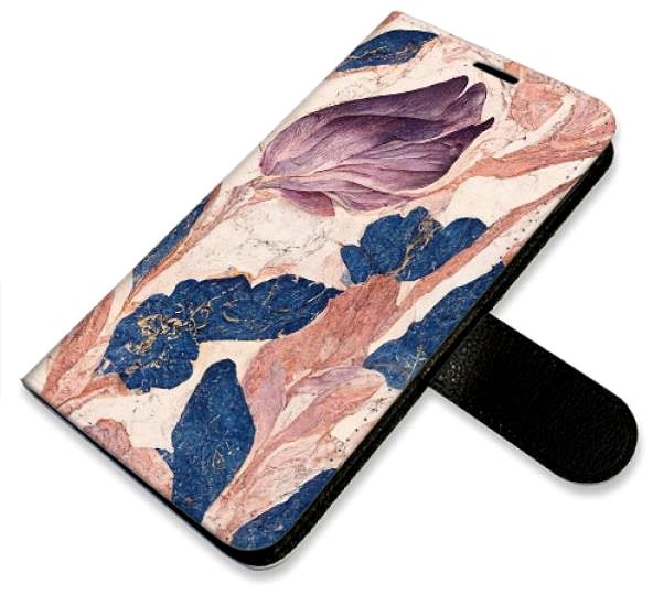 Kryt na mobil iSaprio flip puzdro Old Leaves 02 pre Xiaomi Redmi Note 10/Note 10S ...