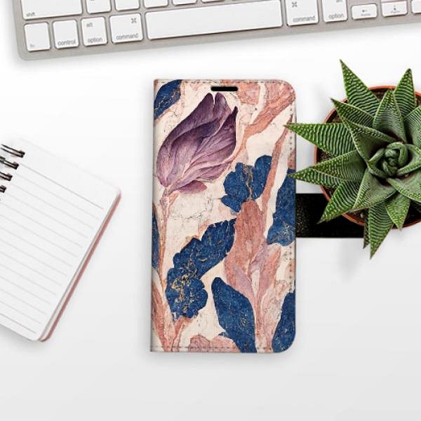 Kryt na mobil iSaprio flip puzdro Old Leaves 02 pre Xiaomi Redmi Note 10/Note 10S ...