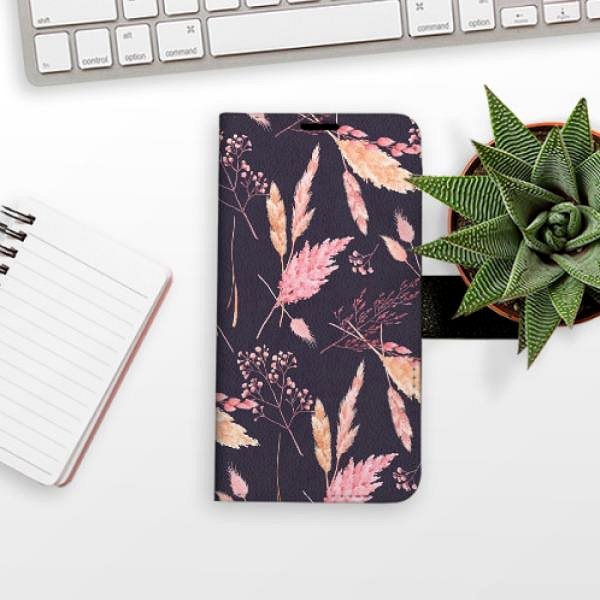 Kryt na mobil iSaprio flip puzdro Ornamental Flowers 02 pre Xiaomi Redmi Note 10/Note 10S ...