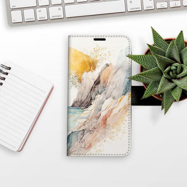 Kryt na mobil iSaprio flip puzdro Winter in the Mountains na Xiaomi Redmi Note 10/Note 10S ...