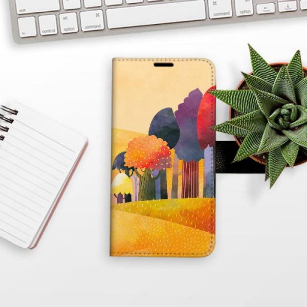 Kryt na mobil iSaprio flip puzdro Autumn Forest na Xiaomi Redmi Note 10 5G ...