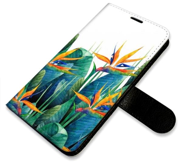 Kryt na mobil iSaprio flip puzdro Exotic Flowers 02 pre Xiaomi Redmi Note 10 5G ...